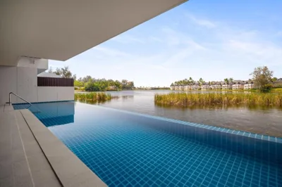 Apartment A1 mit zwei Schlafzimmern im Erdgeschoss — Angsana Oceanview Residences Building 3 in Laguna by Banyan Living